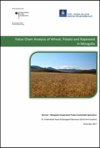 Analyse der Wertschöpfungsketten von Weizen, Raps und Kartoffel