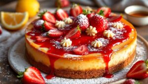 Erdbeer-Cheesecake ohne Backen, in 15 Minuten zubereitet und perfekt fürs Wochenende