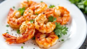 Garnelen aus dem Airfryer: Nur 6 Minuten bei 200 Grad für ein Ergebnis wie im Restaurant