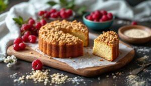 Rhabarber-Streuselkuchen vom Blech, dieses Rezept der Landfrauen ist seit 2026 viral