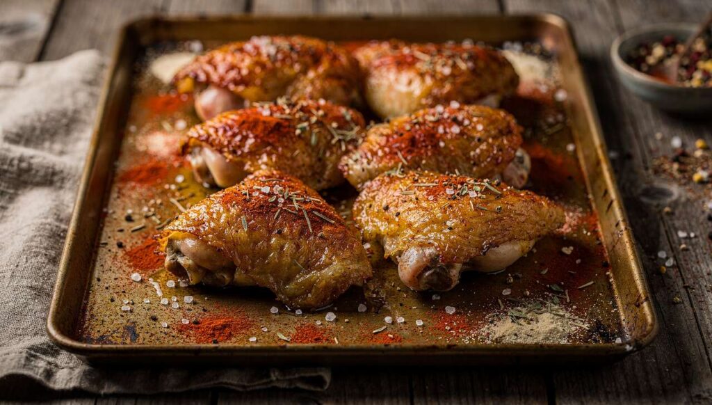 Hähnchenschenkel aus dem Airfryer, nach diesem Rezept von Nelson Müller brauchen Sie nur 22 Minuten
